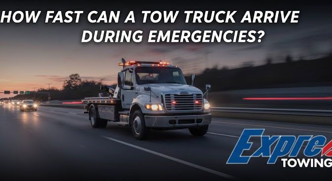 How Fast Can a Tow Truck Arrive During Emergencies?