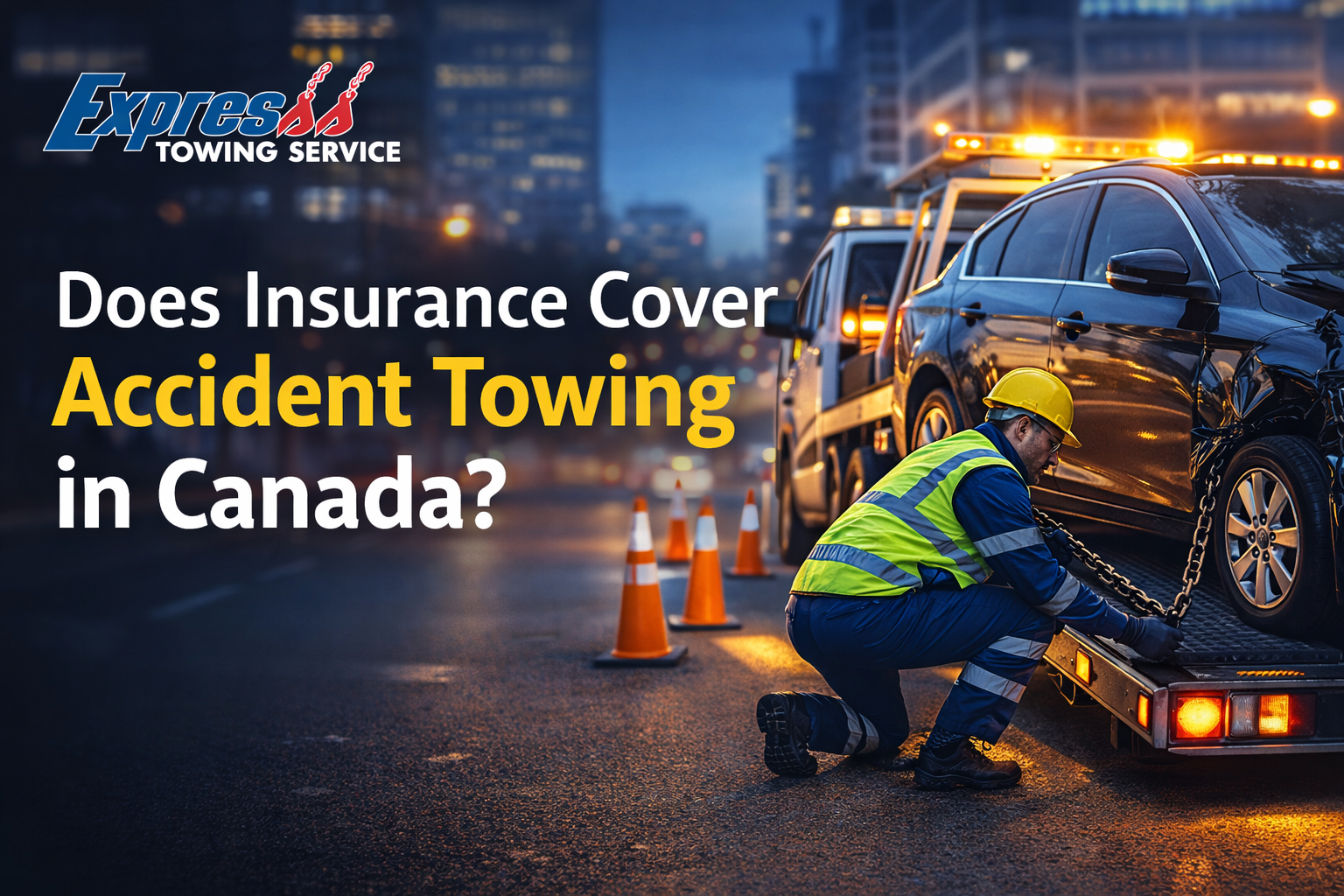 does insurance cover accident towing