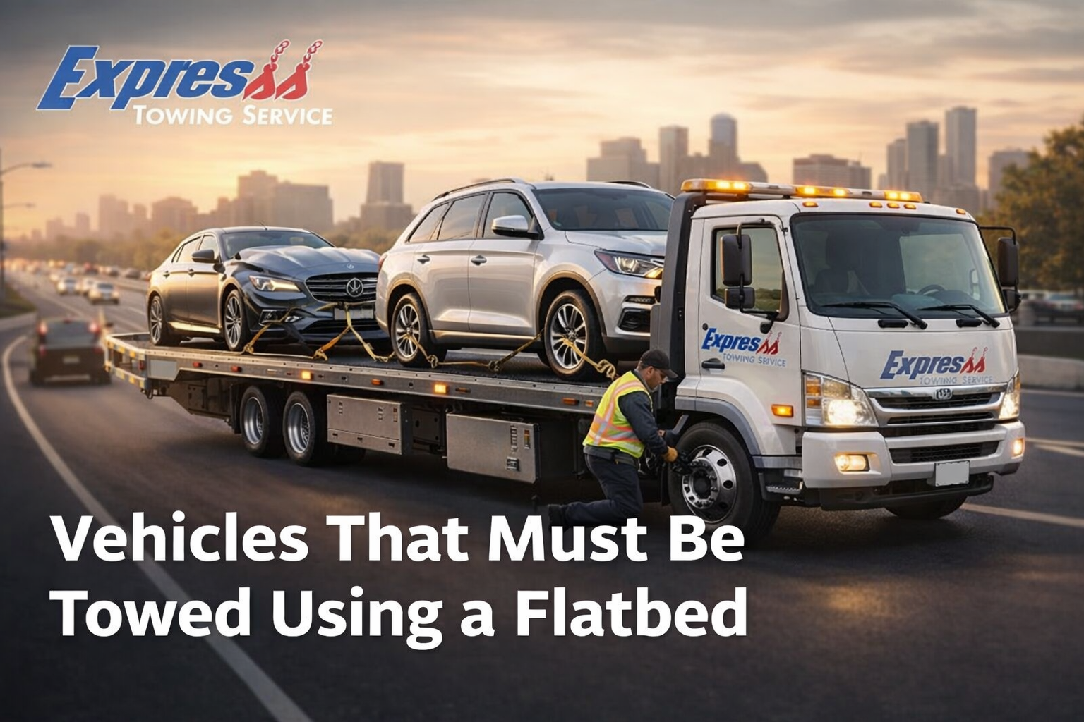 vehicles that require flatbed towing