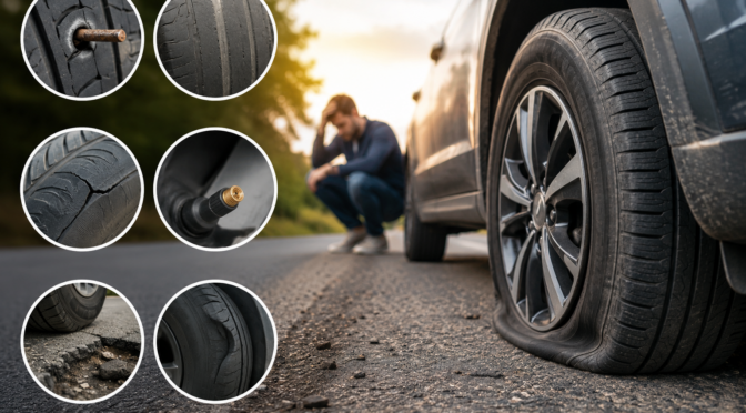 Common Causes of Flat Tires