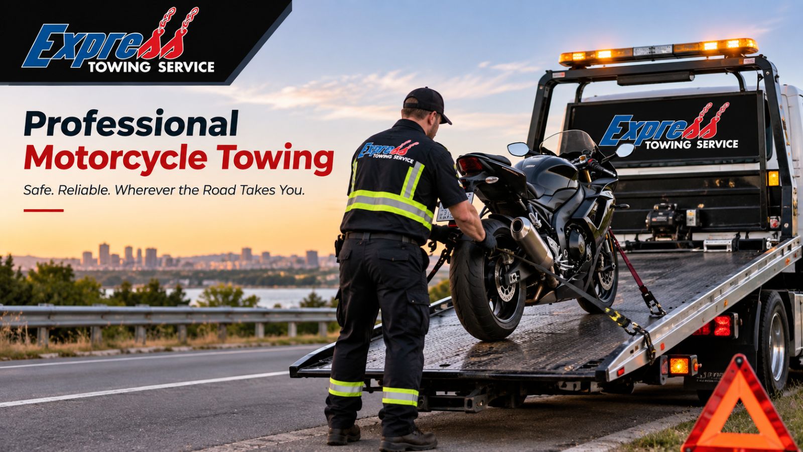 Professional Motorcycle Towing