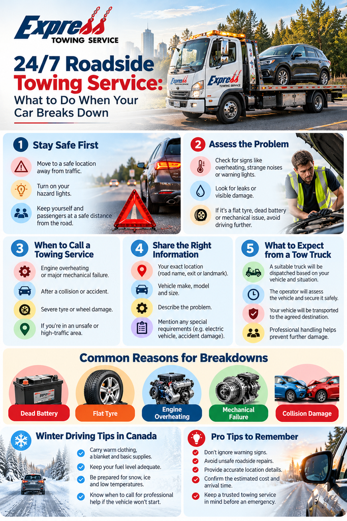 24/7 Roadside Towing Service